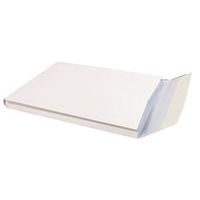 q-connect c4 envelopes window gusset peel and seal 120gsm white 125 pk