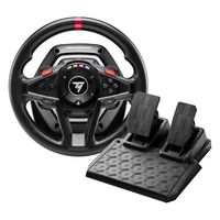 thrustmaster t128 volante de carreras force feedback con pedales magneticos ps5ps4pc