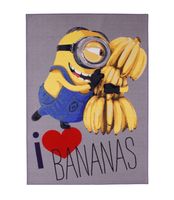 alfombra minions i love banana