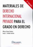 materiales de derecho internacional privado para el grado en derecho