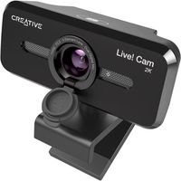 creative live cam sync v3 webcam 2k qhd con zoom digital 4x