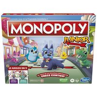 juego de mesa hasbro monopoly junior espanol