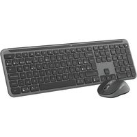 logitech signature slim mk950 combo teclado  raton inalambrico grafito