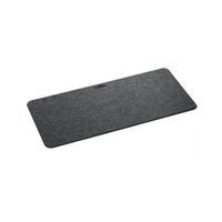 durable effect desk mat 700x330mm charcoal 708158