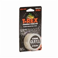 t-rex mounting tape roll 25mmx15m clear pack of 6 285664