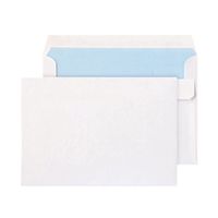 blake purelyeveryday c6 90gsm self seal white envelopes pack 50