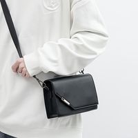 bolso cruzado sencillo de moda para hombre bolso bandolera versatil y moderno