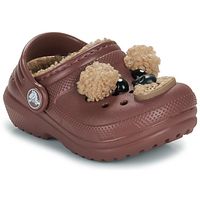 crocs zuecos classic lined iam brownbearcgt para nino