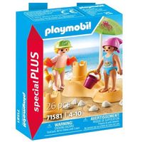 playmobil special plus 71581 - ninos con castillo de arena