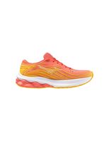 zapatillas de running mizuno wave skyrise 5 mujer rojo