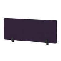 air desktop screen 1200x400mm bespoke tansy purple fabric