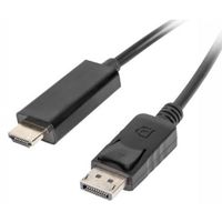 lanberg cable displayport v11 a hdmi machomacho 3m negro