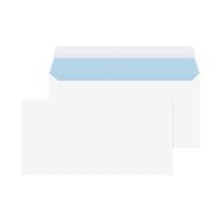 blake purelyeveryday dl 100gsm peel  seal white envelopes pack 50