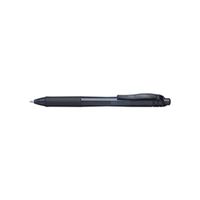 pentel energel x retractable gel pen broad black pack of 12 bl110-a