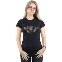 gremlins camiseta manga larga kingston falls sport para mujer