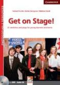 get on stage teacher s book with dvd and audio cd