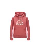 sudadera kappa felad swt mujer rosa