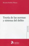 teoria de las normas y sistema del delito