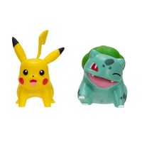 pokemon pack doble pikachu y bulbasur