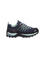 zapatillas de montana cmp rigel low trekking shoe wp azul mujer