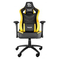 silla gamer talius vulture negra amarilla