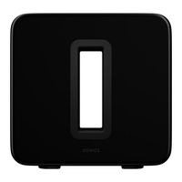 sonos sub gen3 negro