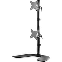 startech soporte vertical 2 monitores 1327 vesa 75100 max 8kg