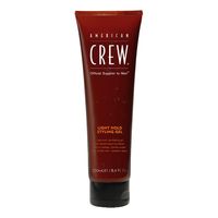 light hold styling gel - 250 ml - american crew - gel de fijacion suave y brillo