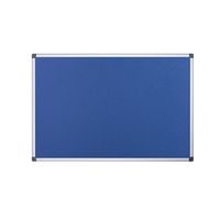 bi-office fire retardant notice board 1800x1200mm