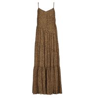 michael michael kors vestido largo maxi tiered slip dress para mujer