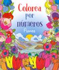 flores colorea por numeros