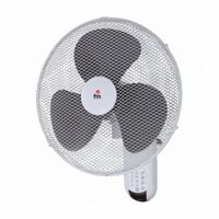 fm calefaccion vm-140-m ventilador de pared 50w negroblanco