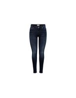 pantalon only kendell regankle tai865 dark blue denim mujer