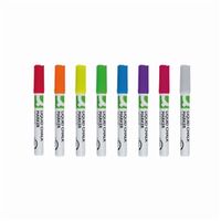 q-connect chalk markers medium tip assorted pack of 8 kf16281