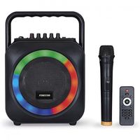 fonestar box-35led altavoz bluetooth con karaoke 35w negro