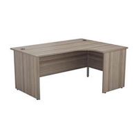 1800x1200 panel right hand radial desk grey oak