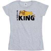 disney camiseta manga larga the lion king daddy is king para mujer