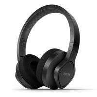 philips taa4216bk00 auriculares inalambricos plegables negros