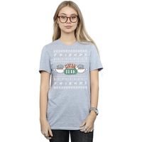 friends camiseta manga larga central perk para mujer