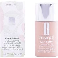 clinique base de maquillaje even better fluid foundation cn28-ivory para mujer