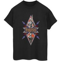 marvel camiseta manga larga wakanda forever para mujer