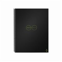 rocketbook core letter set dot reusable paper a4 black 515906