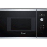 bosch serie 6 bfl524ms0 microondas integrable con grill 20l 800w negroinox