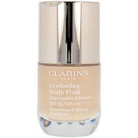 clarins base de maquillaje everlasting youth fluid 110-honey para mujer