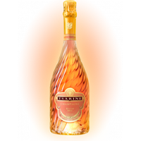 champagne tsarine rose - botella lumineuse