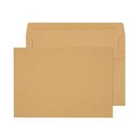 q-connect c5 envelopes pocket self seal 90gsm manilla pk 500 - kf3441