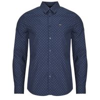 guess camisa manga larga ls sunset melange shirt para hombre