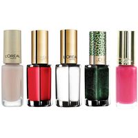 loreal esmalte para unas set of 5 color riche nail polishes - 10187385742321 para mujer