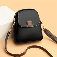 bolso bandolera mini para mujeres bolso de telefono movil de moda monedero casual de varias capas