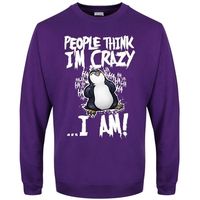 psycho penguin jersey people think im crazy para hombre